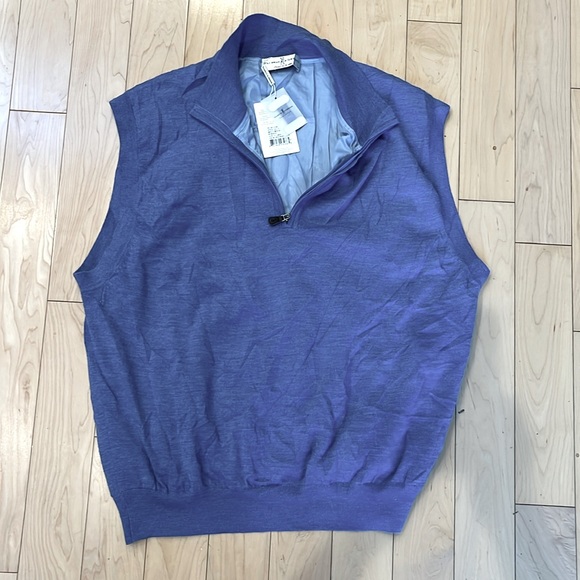 NWT Fairway & Greene Marino Wool Vest - Picture 1 of 4